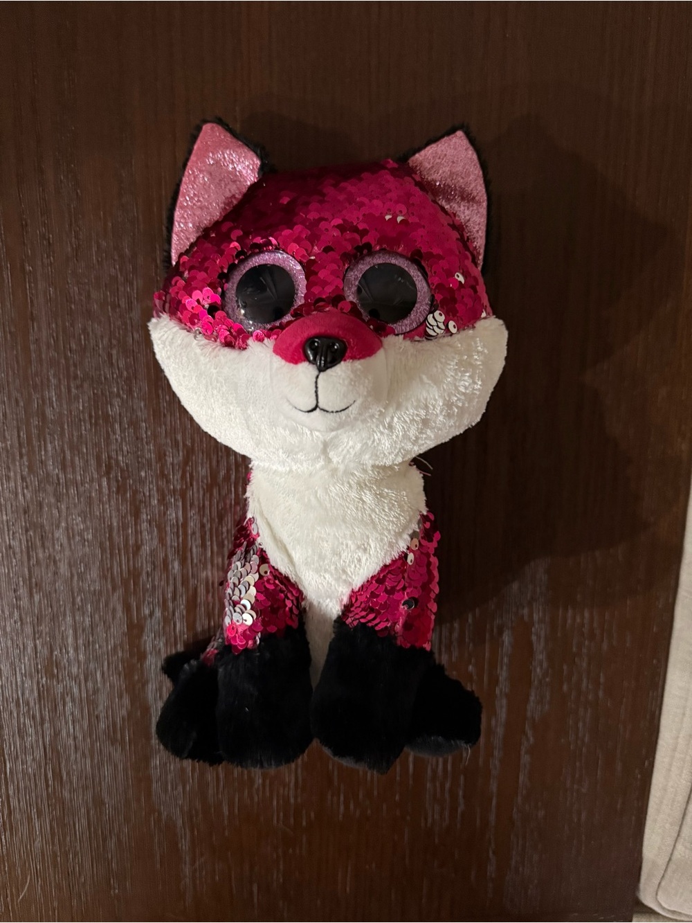 Ty Flippables Sequin Plush Jewel the Fox